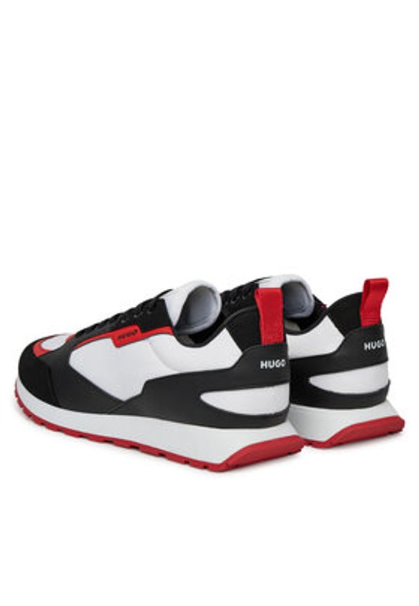 Hugo - HUGO Sneakersy Icelin 50536568 Kolorowy. Materiał: skóra. Wzór: kolorowy