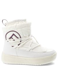 Białe Śniegowce Filippo Ciepłe Buty Damskie Na Platformie. Okazja: na co dzień, na spacer. Kolor: biały. Materiał: materiał. Szerokość cholewki: normalna. Sezon: zima. Obcas: na platformie. Styl: sportowy, casual, elegancki #10