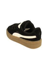 Buty do chodzenia damskie Puma Creeper Phatty. Kolor: czarny. Materiał: zamsz. Szerokość cholewki: normalna. Sport: turystyka piesza