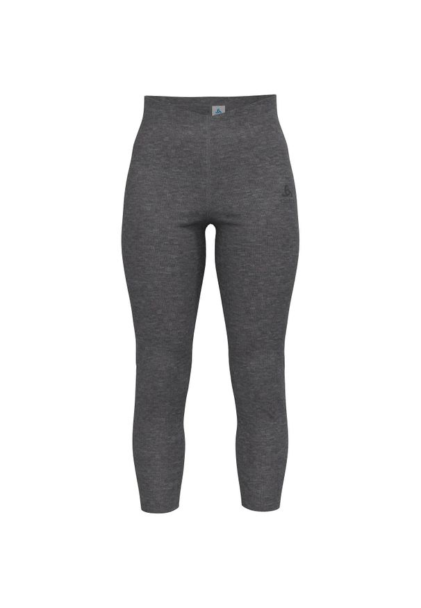 Legginsy damskie Odlo BL BOTTOM 3/4 ACTIVE WARM ECO. Kolor: szary. Długość: krótkie