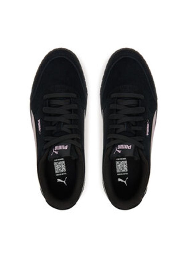 Puma Sneakersy Carina Mia SD 402638 03 Czarny. Kolor: czarny. Materiał: zamsz, skóra