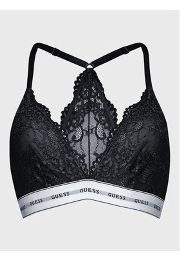 Guess Biustonosz braletka Belle O97C02 KBBT0 Czarny. Kolor: czarny. Materiał: syntetyk