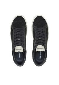 Emporio Armani Sneakersy X4X316 XM741 N151 Granatowy. Kolor: niebieski. Materiał: materiał