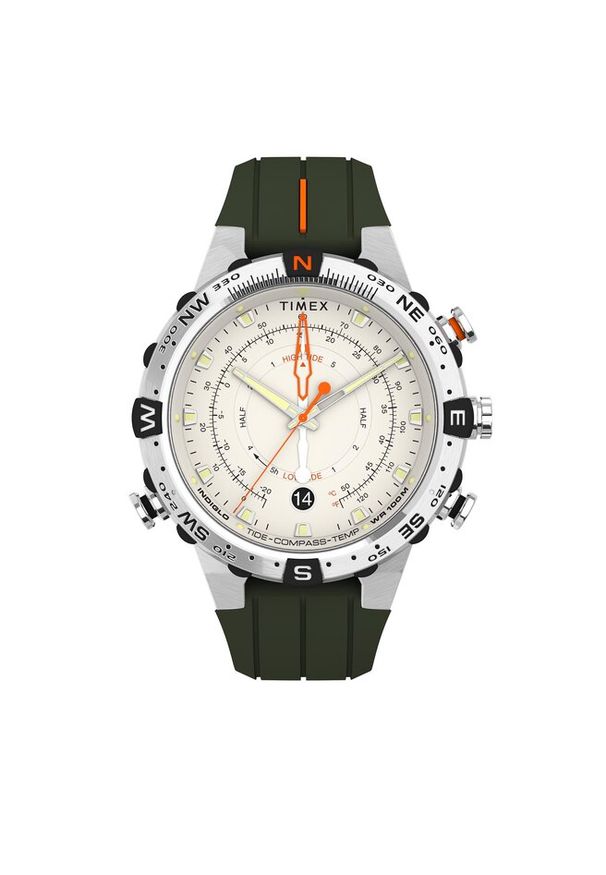 Zegarek Timex. Kolor: zielony