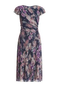 Swing Sukienka koktajlowa 5AK06000 Granatowy Regular Fit. Kolor: niebieski. Materiał: syntetyk. Styl: wizytowy #3