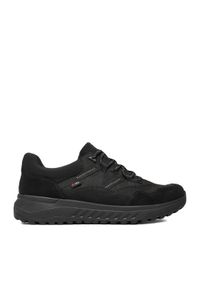 Rieker Sneakersy U0104-00 Czarny. Kolor: czarny. Materiał: nubuk, skóra