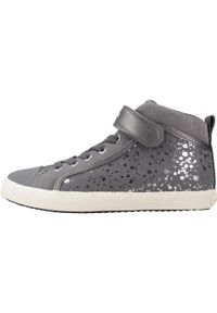 Geox - Buty GEOX J KALISPERA GIRL Szary. Kolor: szary. Materiał: zamsz, materiał. Szerokość cholewki: normalna. Sport: turystyka piesza #2
