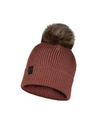 Czapka Buff Lifestyle Adult Knitted Hat 120832.341.10.00 - brązowa. Kolor: brązowy. Materiał: materiał, futro, akryl. Sezon: zima. Styl: klasyczny #1