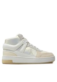 Calvin Klein Jeans Sneakersy Basket Cupsole High Mix Ml Mtr YW0YW01489 Biały. Kolor: biały #1