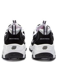 skechers - Skechers Sneakersy D'lites Biggest Fan 11930/BKW Czarny. Kolor: czarny. Materiał: skóra, syntetyk #4