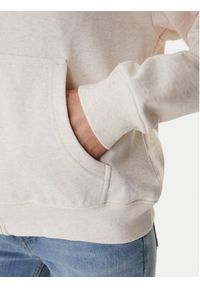 TOMMY HILFIGER - Tommy Hilfiger Bluza UW0UW06093 Beżowy Regular Fit. Kolor: beżowy. Materiał: bawełna #4