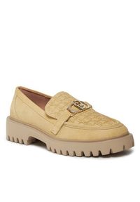 Liu Jo Loafersy Cora 01 SA4001 PX002 Beżowy. Kolor: beżowy. Materiał: skóra, zamsz