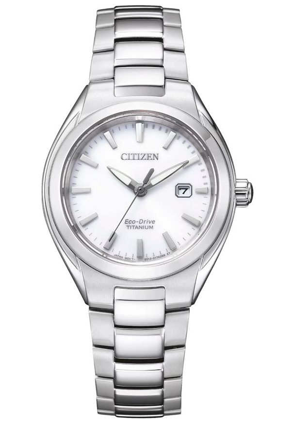 Zegarek Damski CITIZEN Eco Drive Titanium EW2610-80A. Styl: klasyczny