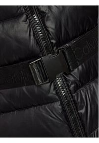 Calvin Klein Curve Kurtka puchowa Ess Belted K20K205145 Czarny Regular Fit. Kolor: czarny. Materiał: syntetyk #2