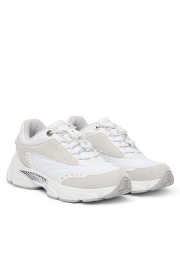 Guess Sneakersy FLPIME FAB12 Biały. Kolor: biały. Materiał: materiał