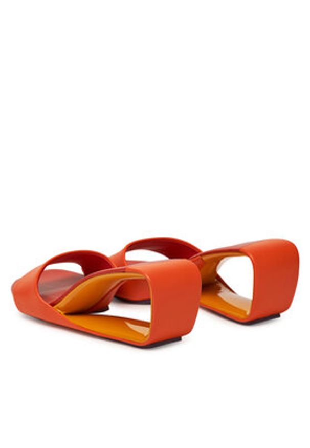 United Nude Klapki Mobius Mid 1000387016 Pomarańczowy. Kolor: pomarańczowy. Materiał: skóra