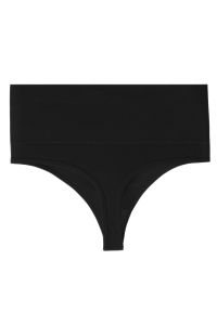 Intica - Stringi modelujące z wysokim stanem elastyczne na co dzień Maiu. Stan: podwyższony. Kolor: czarny. Materiał: tkanina, materiał