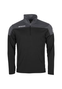 STANNO - Bluza dresowa 1/4 z zamkiem błyskawicznym Stanno Pride. Kolor: wielokolorowy, szary, czarny. Materiał: dresówka #1