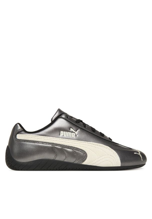 Puma Sneakersy Speedcat Metallic 403689 02 M Srebrny. Kolor: srebrny. Materiał: skóra