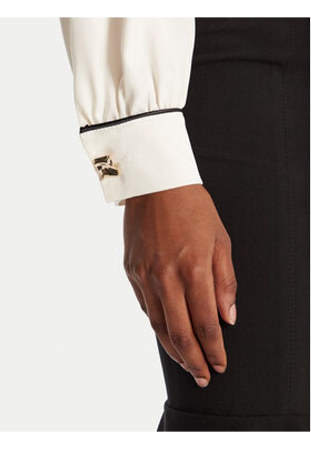 Rinascimento Koszula CFC0125148003 Biały Regular Fit. Kolor: biały. Materiał: syntetyk