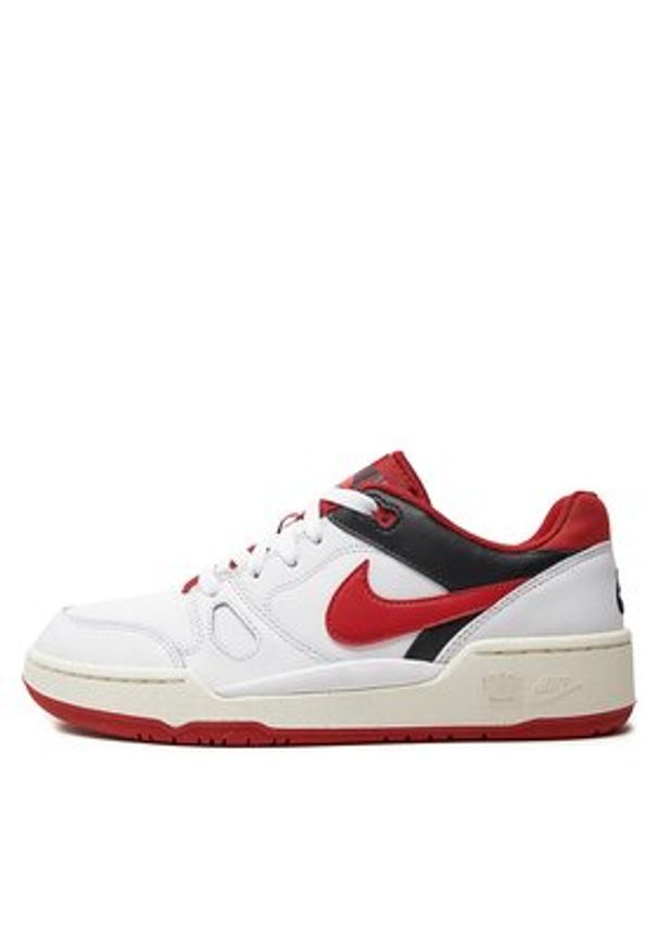 Nike Sneakersy Full Force Lo FB1362 102 Biały. Kolor: biały. Materiał: skóra