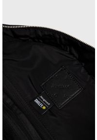 Desigual plecak damski kolor czarny duży z nadrukiem. Kolor: czarny. Wzór: nadruk