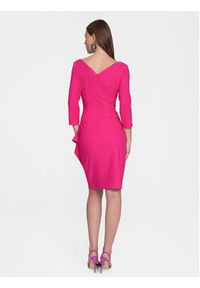 Joseph Ribkoff Sukienka koktajlowa 241705 Różowy Slim Fit. Kolor: różowy. Materiał: syntetyk. Styl: wizytowy #3