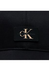 Calvin Klein Jeans Czapka z daszkiem Tagged Cap K50K511797 Czarny. Kolor: czarny. Materiał: materiał