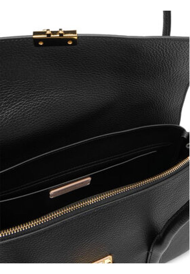 Coccinelle Torebka U4K Coccinelle C-Me Lock E1 U4K 12 03 01 Czarny. Kolor: czarny. Materiał: skórzane