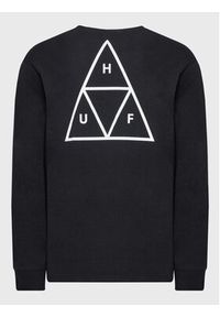 HUF Longsleeve Essentials TS01750 Czarny Regular Fit. Kolor: czarny. Materiał: bawełna. Długość rękawa: długi rękaw #3