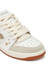 Enterprise Japan Sneakersy BB5007 PX214 Biały. Kolor: biały. Materiał: skóra