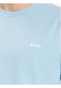 BOSS - Boss T-Shirt 50475828 Błękitny Regular Fit. Kolor: niebieski. Materiał: bawełna #2