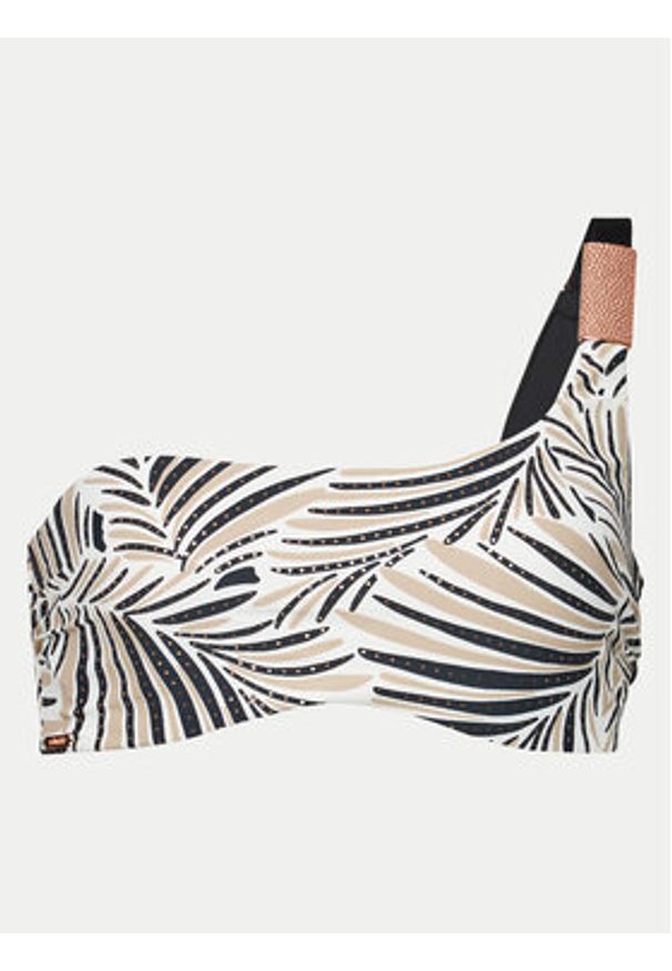 SELMARK - Selmark Góra od bikini BK723 Beżowy. Kolor: beżowy. Materiał: syntetyk