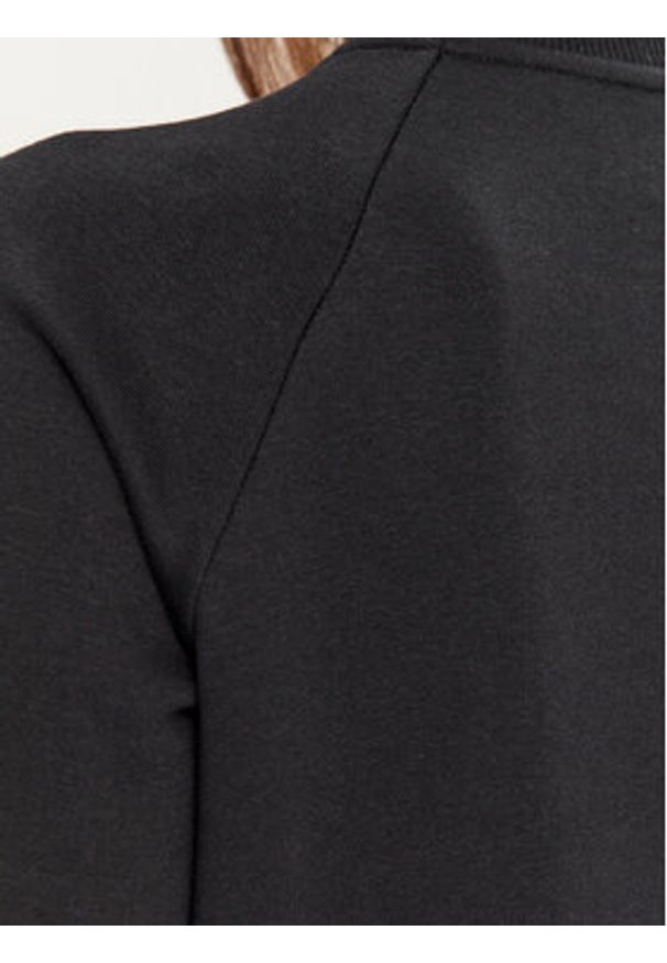 Under Armour Bluza Ua Rival Fleece Crew 1379508 Czarny Loose Fit. Kolor: czarny. Materiał: bawełna