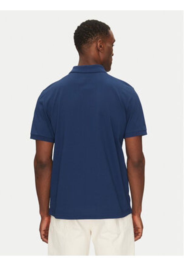 The North Face Polo Essential NF0A8C1P Niebieski Regular Fit. Typ kołnierza: polo. Kolor: niebieski. Materiał: bawełna