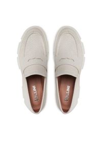 Pollini Loafersy SA10124G1GTL0121 Beżowy. Kolor: beżowy. Materiał: skóra