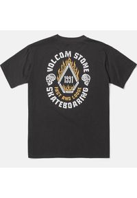 Koszulka Volcom Skate Vital Fast n Loose czarna. Kolor: czarny. Sport: skateboard #1