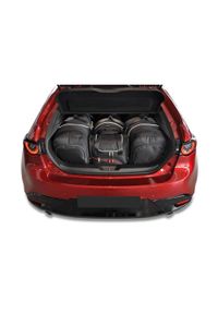 KJUST - Torby Do Bagażnika Mazda 3 Hatchback 2018+ 4Szt Kjust. Kolor: czarny. Styl: sportowy #1