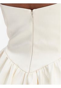 BARDOT - Bardot Sukienka koktajlowa Avella 60137DB Écru Slim Fit. Materiał: syntetyk. Styl: wizytowy #4