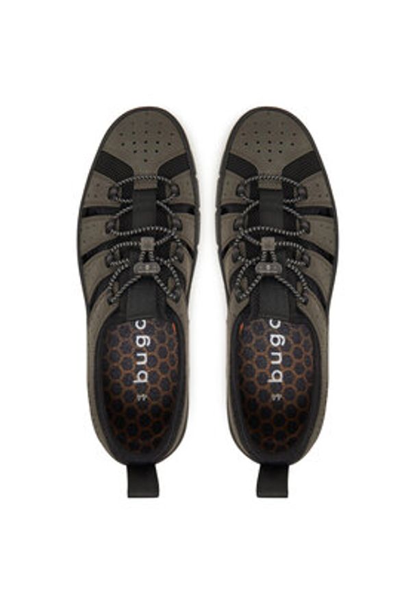 Bugatti Sneakersy 321-ASM60-5050 Szary. Kolor: szary. Materiał: skóra
