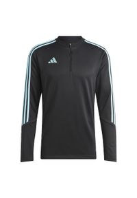 Adidas - Bluza męska adidas Tiro 23 Club Training Top. Kolor: niebieski, wielokolorowy, czarny. Materiał: materiał