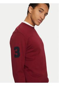 U.S. Polo Assn. Bluza MUP2256 Czerwony Regular Fit. Typ kołnierza: polo. Kolor: czerwony. Materiał: bawełna #5