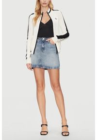 Guess - GUESS Beżowa bluza damska rozpinana Full. Kolor: beżowy