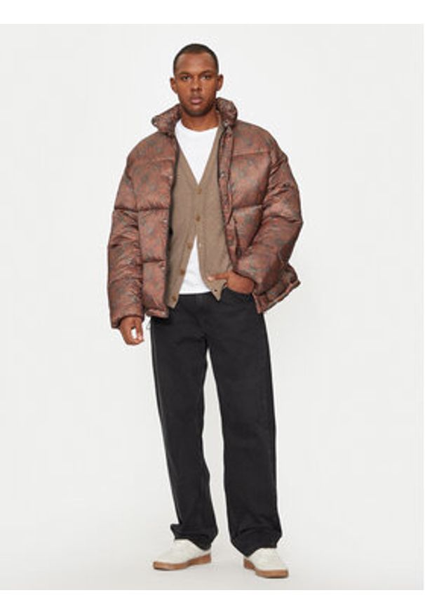 Jack & Jones - Jack&Jones Kurtka puchowa Greenpoint 12267062 Brązowy Regular Fit. Kolor: brązowy. Materiał: syntetyk