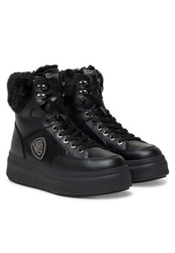 Blauer Trzewiki F5EMERY01/LEA Czerwony. Kolor: czerwony. Materiał: skóra