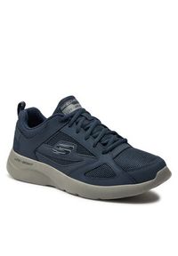 skechers - Skechers Sneakersy Fallford 58363/NVY Granatowy. Kolor: niebieski. Materiał: materiał #3