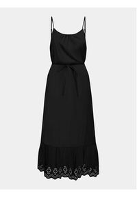 only - ONLY Sukienka letnia Lou 15313166 Czarny Regular Fit. Kolor: czarny. Materiał: bawełna. Sezon: lato #2