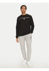 U.S. Polo Assn. Bluza MUP1645 Czarny Regular Fit. Typ kołnierza: polo. Kolor: czarny. Materiał: bawełna #3