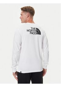 The North Face Longsleeve Easy NF0A8A6F Biały Regular Fit. Kolor: biały. Materiał: bawełna. Długość rękawa: długi rękaw #4