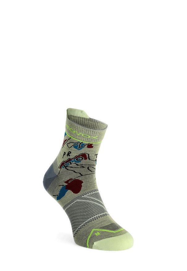 ORTOVOX - Skarpety trekkingowe Ortovox Alpine Light Quarter Socks. Kolor: zielony